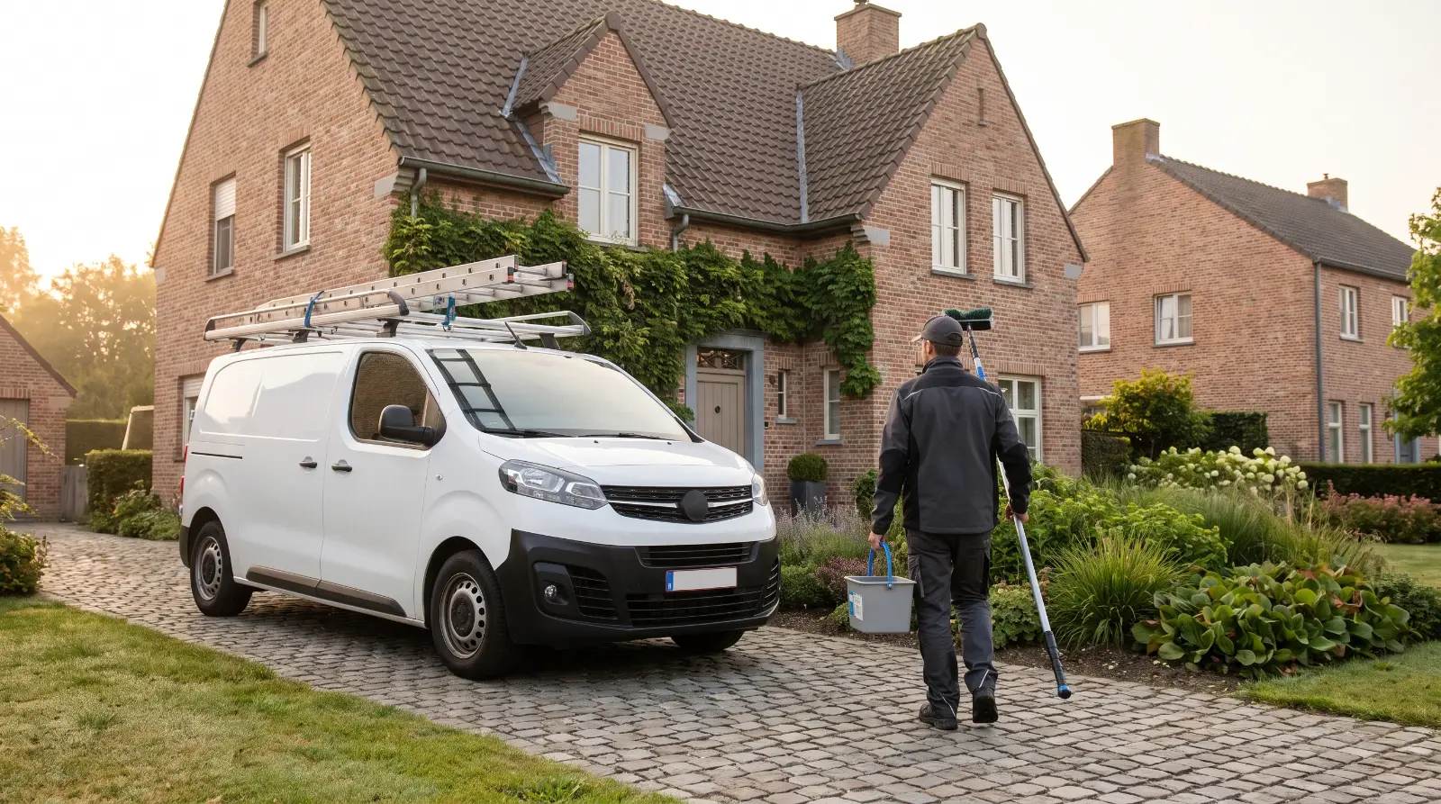 Elite Cleaning aan het werk