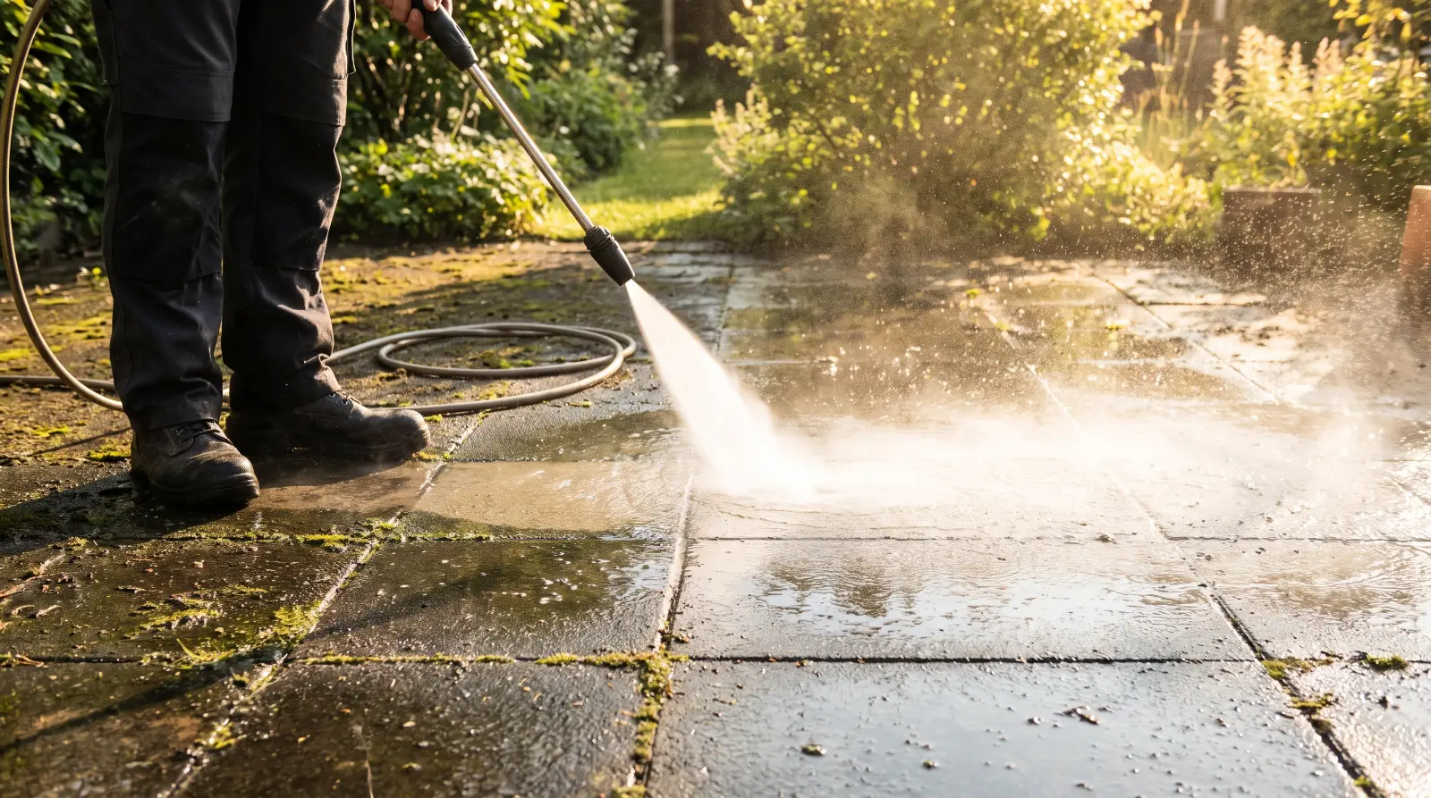 Elite Cleaning aan het werk